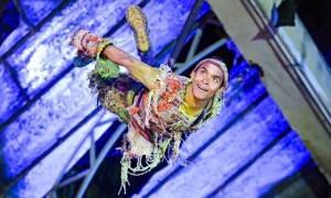 Hiran Abeysekera in Peter Pan at Regent's Park Open Air Theatre.