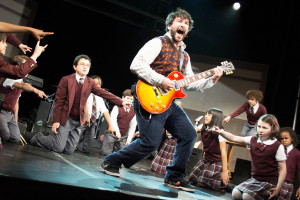 SCHOOL OF ROCK - 2015 PRES ART- Pictured: Alex Brightman andn cast- Photo Credit: Timmy Blupe